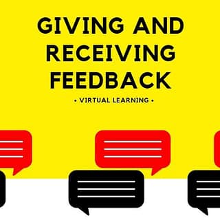 Toolkit: Giving and Receiving Feedback